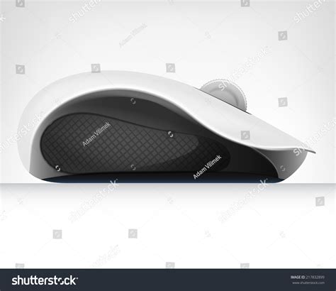 Computer Mouse Side View Vector 的图像结果
