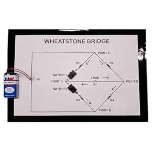Buy techBerri Wheatstone Bridge Circuit - Science School Project Model ...