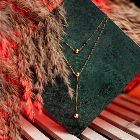 Buy Gold Plated Marion Necklace Online - Etchcraft Emporium