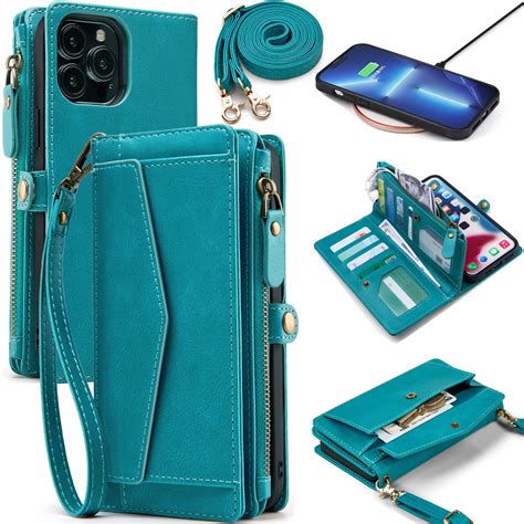 Amazon.com: Lxisxcna iPhone 14 Pro 5G Wallet Case with Card Holder ...