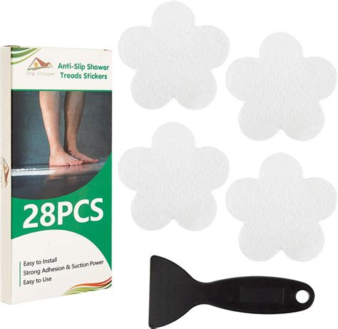 Amazon.com: SANKEMU Transparent Non-Slip Bathtub Stickers, 20 PCS ...