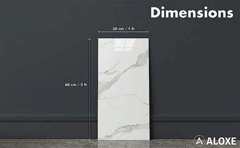 ALOXE Premium Self Adhesive Wall Tiles Wallpaper for Walls Bedroom ...