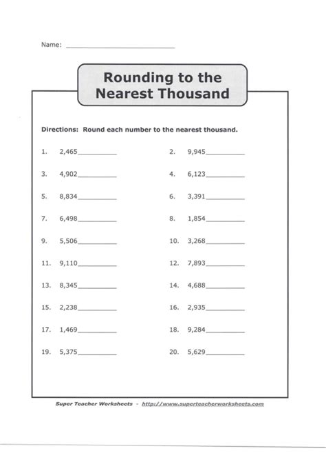 Image result for Nearest Thousand in Math