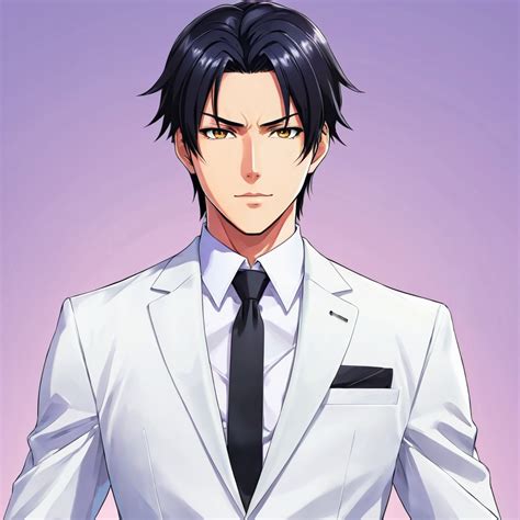 Anime Male Business Suit 的图像结果