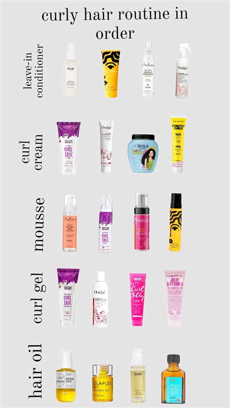 These are the curly hair products that I recommend for 2b-3c hair💞|#fyp ...