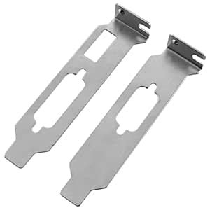 MTQY Low Profile Half Height Bracket 2PCS Low Profile/Half Height Slot ...