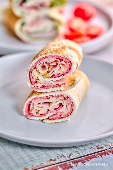 Egg White Wraps - Low Carb Spark