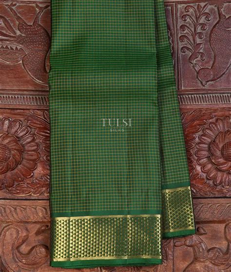 Buy Green Kanjivaram Silk Saree T661618