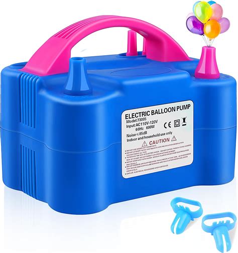 Amazon.com : Electric Balloon Pump,QIPUMP 110V 600W Balloon Blower ...
