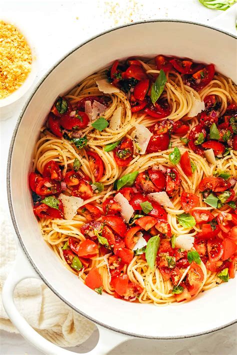 Bruschetta Pasta - Gimme Some Oven