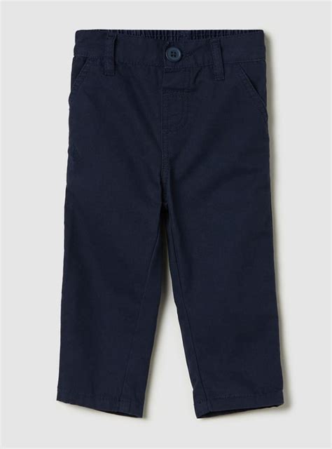 Buy Boys Partially Elasticated Cotton Trousers Online at just Rs. 499.0 ...