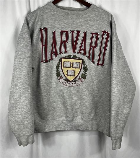 College Crewneck Harvard University Sweatshirt Officially Licensed ...