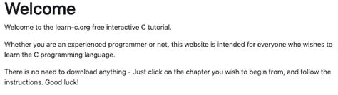 C Tutorial Great Learning 的图像结果