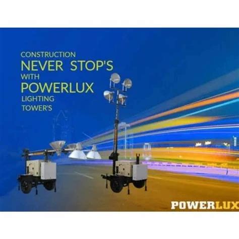 Mobile Lighting Tower - Powerlux Mobile Lighting Tower Manufacturer ...