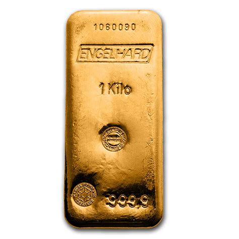 1 kilo Gold Bar - Engelhard (CPM Paris, France) - Walmart.com