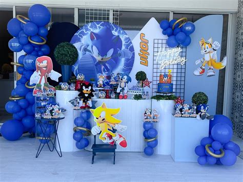 Sonic Themed Birthday Party