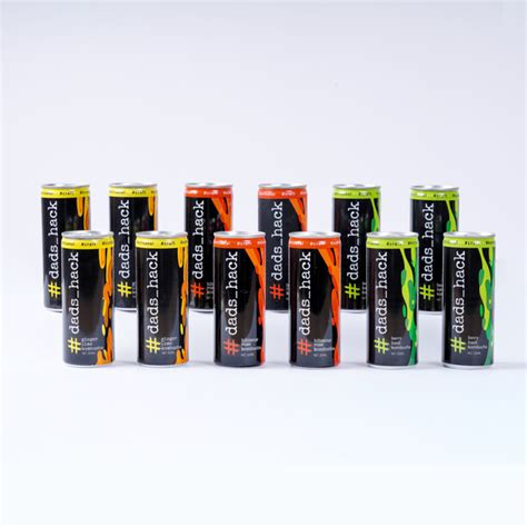 Pack of 12 Kombucha Cans – Dad's Hack