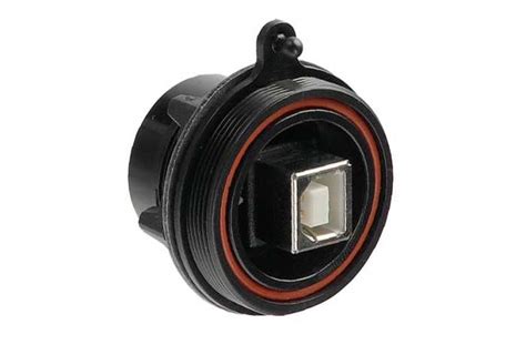 PX0842/B Bulgin | Bulgin Straight, Panel Mount, Socket Type B 2.0 IP68 ...