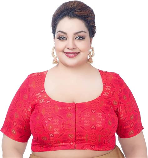 Saree Blouses For Plus Size Ready Made Plus Clearance Size Saree