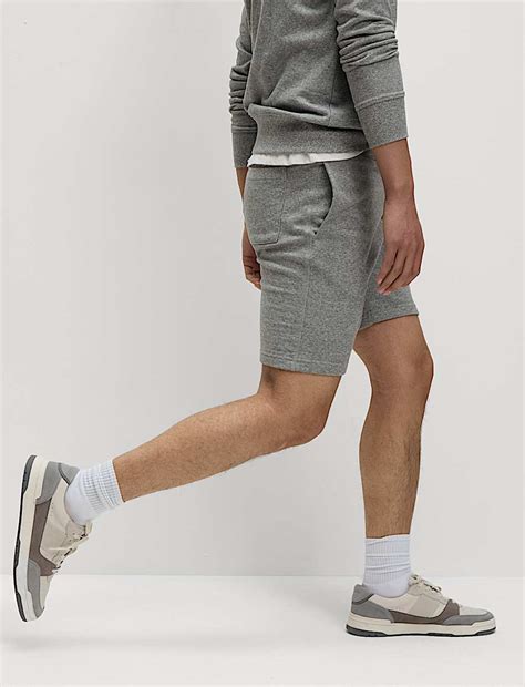 Buy Pure Cotton Drawstring Jersey Shorts at Marks & Spencer