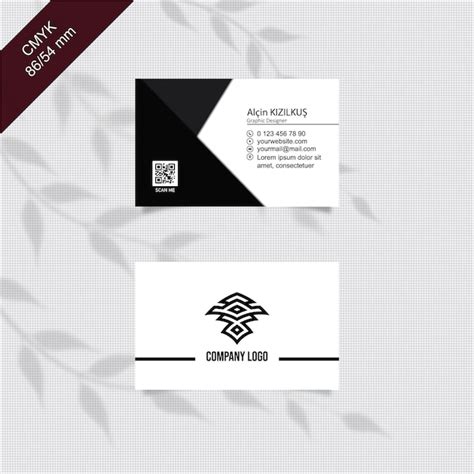 Carte de visite vectorielle minimale et moderne | Vecteur Premium