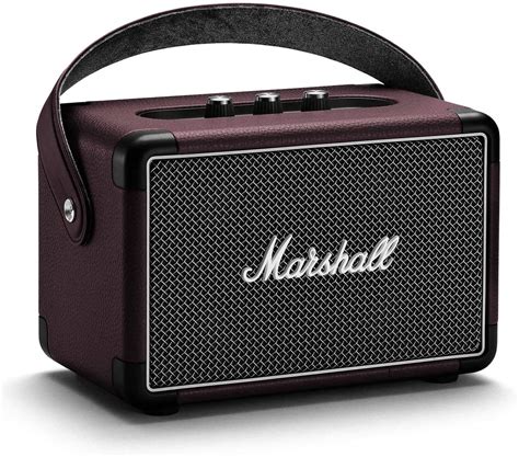 Marshall Kilburn II Portable Speaker - Burgundy : Amazon.in: Electronics