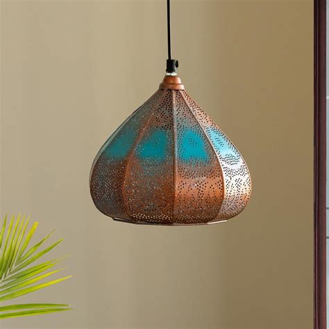 Buy ExclusiveLane 'Moroccan Rustic' Pendant Hanging Light for Living ...