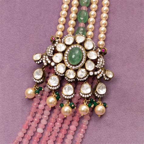 Explore designs in Antique haram jewellery from Amyra silver – Page 6 ...