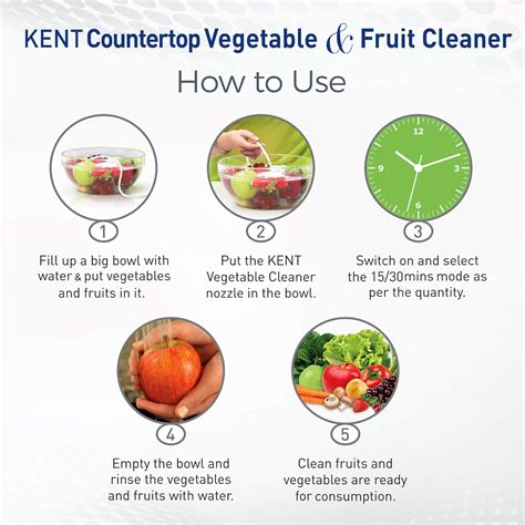 KENT Table Top Vegetable Cleaner | Health Air India Pvt Ltd