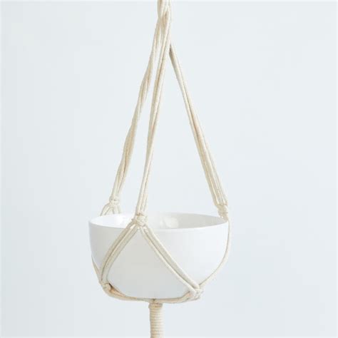 Buy Splendid Rope Hanging Planter from Home Centre at just INR 599.0