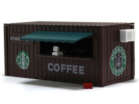 Starbucks Coffee container diorama miniature scale model | Scale Arts India
