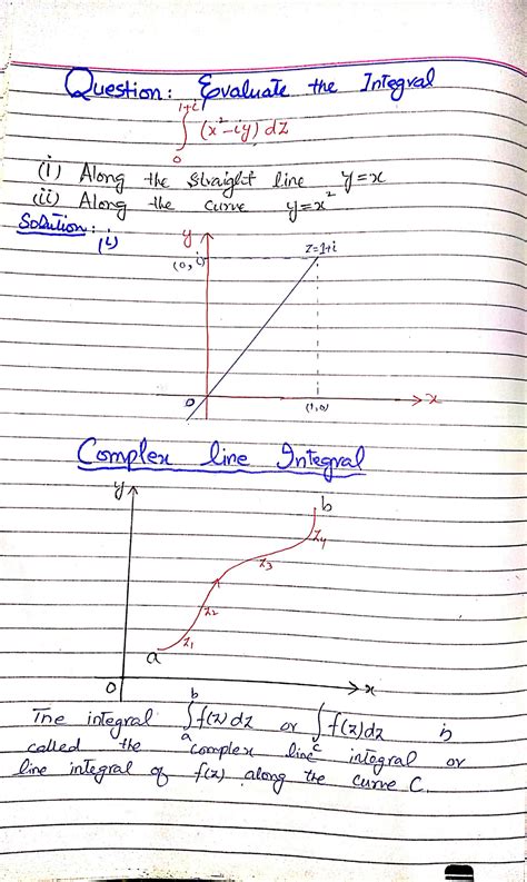 Complex Line Integral Examples 的图像结果