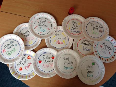 Paper Plate Awards Soccer