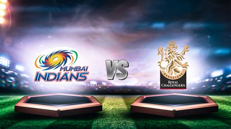 MI vs RCB: Check our Dream11 Prediction, Fantasy Cricket Tips, Playing ...