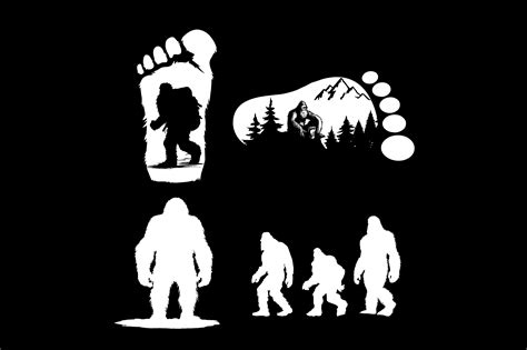 Sasquatch Silhouette