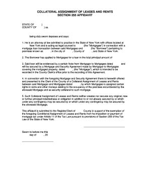 Fillable Online 255 Affidavit Fax Email Print - pdfFiller