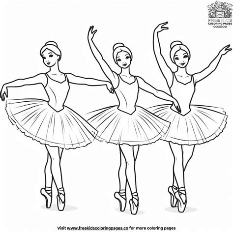 Ballet Dance Coloring Pages