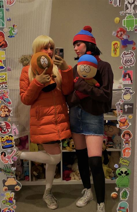 like girls with big fat ( . Y . )s (๑-﹏-๑) | South park costumes, Duo ...