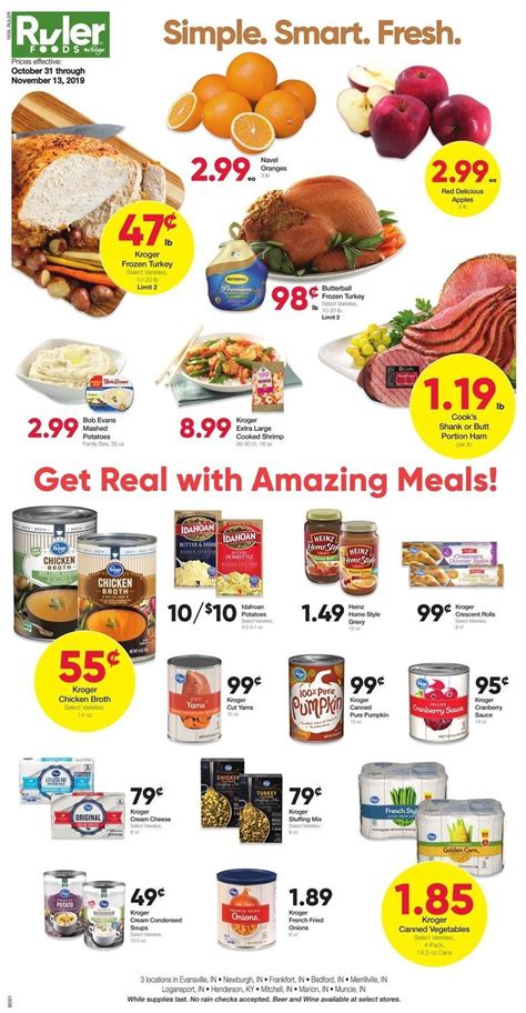 Ruler Foods Best Offers & Special Buys from November 14