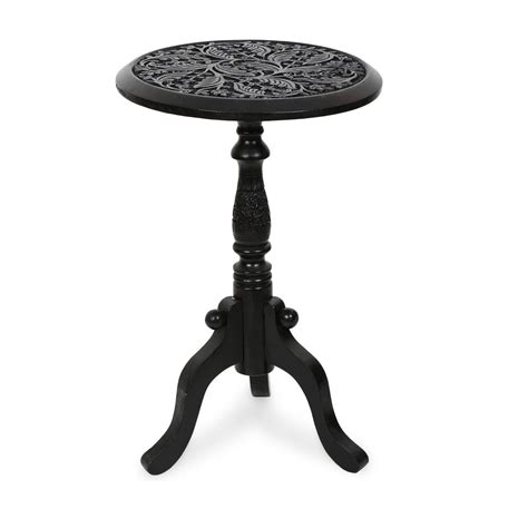 Artesia - FCF-78 B-R Wood Portable Folding Table (Black) : Amazon.in ...