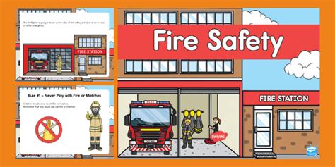 Fire Safety PowerPoint for K-2nd | Fire Prevention Week