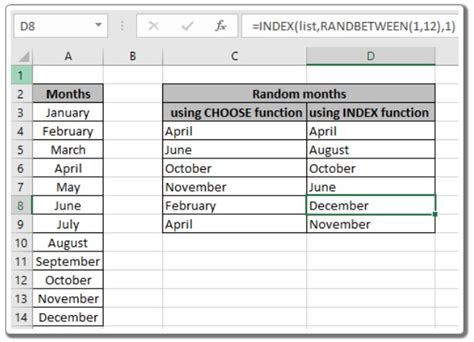 Image result for Excel Random Sample From List