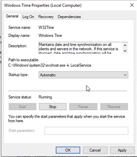 Rezultat imagine pentru NTP Server Configuration Windows