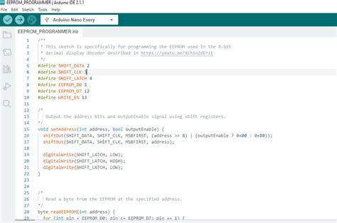 Image result for Arduino EEPROM Programmer