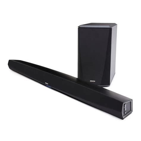 DENON DHT-S516H Sound Bar and Wireless Subwoofer with Heos Built-in ...