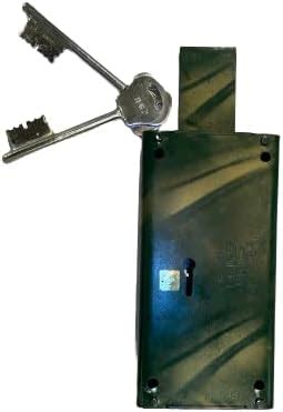 E-NRS Rekha Super Sniper Side Lock with 2 Long Keys, 3 Turn Throw, 4 ...