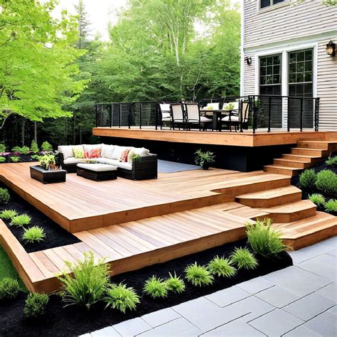 Deck Ideas Ground Level