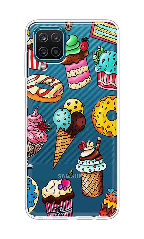 Oye Stuff Desserts Soft Silicone Designer Printed Full Protection Back ...