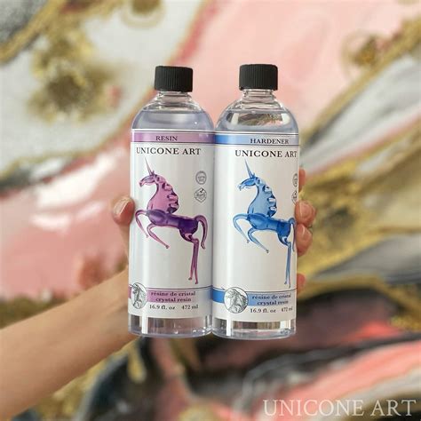 Buy Unicone Art Epoxy Resin Kit, Crystal Clear, High Gloss, Odor Free ...