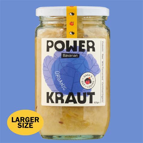 Gaga's Bavarian Powerkraut Large 625g | Box of 6 | Buy Online – Gaga’s ...